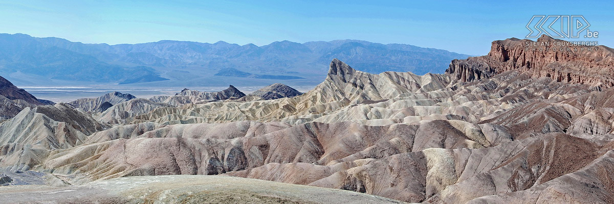 Death Valley - Zabriskie Point Zabriskie Point in Death Valley offers a view on the yellow wavy dunes. Stefan Cruysberghs